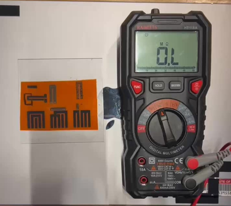 LIG Sensor Pattern Test